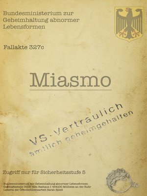 cover image of Miasmo
